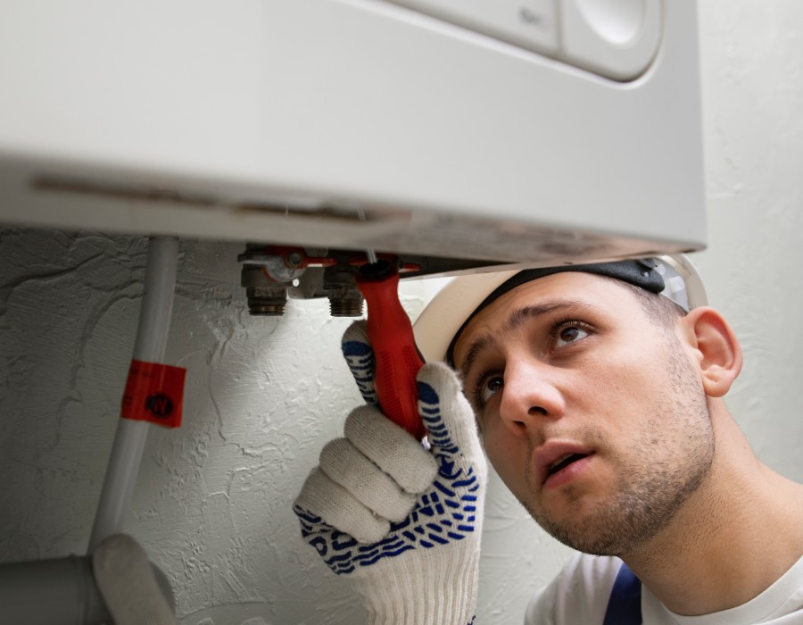 Raccordement chauffe-eau mural